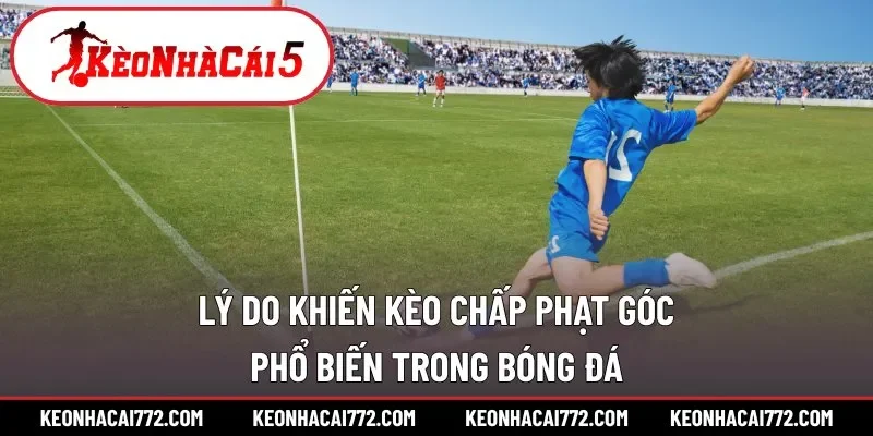Tại sao kèo góc Corners lại phổ biến? 