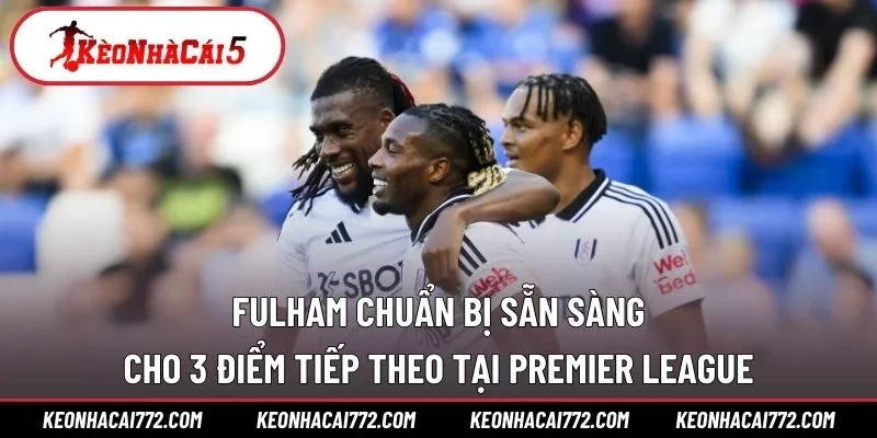 Fulham chuẩn bị sẵn sàng cho 3 điểm tiếp theo tại Premier League